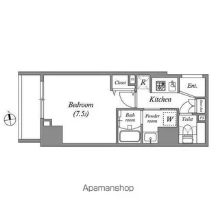 ルネサンスコート中野【6階】の間取り