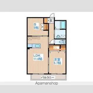 PRECIOUS COURT ANNEX【2階】の間取り