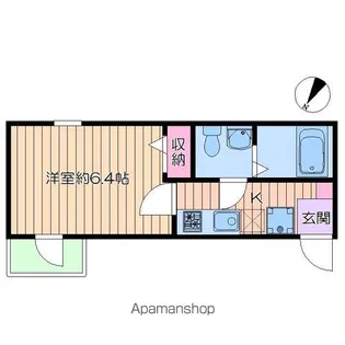 ランジュ【304号室】の間取り