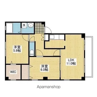 フォブール一色SAYA B棟【101.号室】の間取り