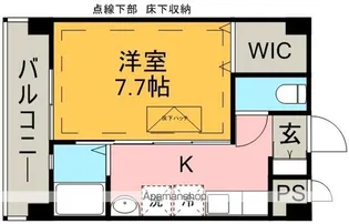 ルネス アーデル【3階】の間取り