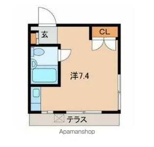 ホワイトKY【101号室号室】の間取り