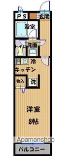 ライフマンション【206号室】の間取り