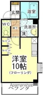 リバービュー21【4階】の間取り