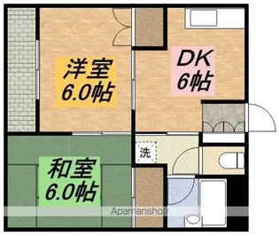 東京都立川市一番町6丁目【マンション】の間取り