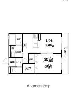パラッツォ【1階】の間取り