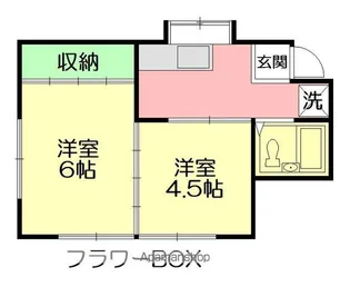 コーポセト【2階】の間取り