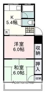 竹谷マンション【103号室】の間取り