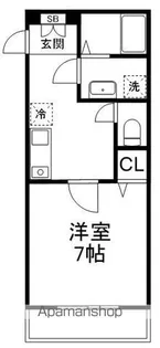 プリズム8番館【1階】の間取り