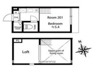 ベルアヴェニール【2階】の間取り
