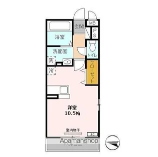 DOLLY VARDEN Ⅱ【2階】の間取り