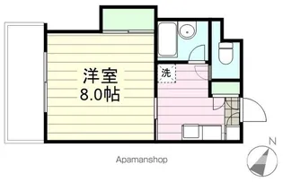 第三レジュエール【110号室】の間取り