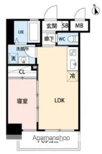 タツミ大橋【8階】の間取り