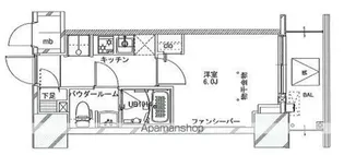 S−RESIDENCE松戸IRISE【14階】の間取り