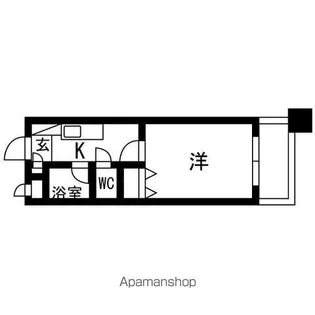 TKビル【6階】の間取り