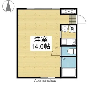 ランコントル大街道【402.号室】の間取り