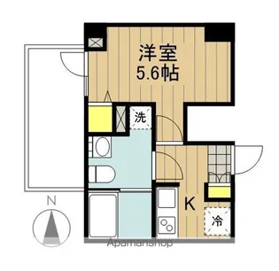 アーバンパーク北戸田【6階】の間取り