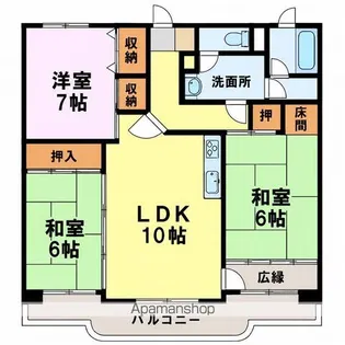 プリオール5【3階】の間取り