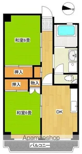マンションストーンミル【708号室】の間取り