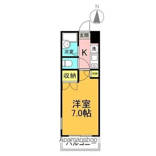 ロイヤルマンション安積町【1階】の間取り