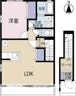 アネックスA【2階】の間取り