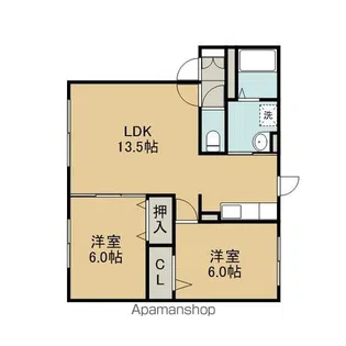 アトールハイムⅡ【2階】の間取り
