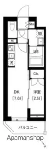 アークマーク南大井【5階】の間取り