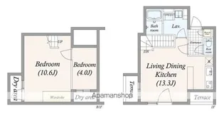 GRAN PASEO 池尻大橋【1階】の間取り