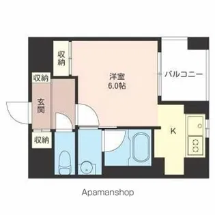 ブランヴェール【1階】の間取り