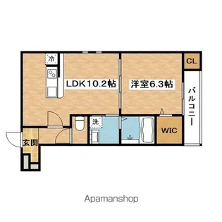 フジパレスSAKURA【2階】の間取り