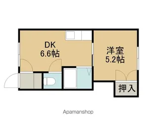 ジェーハイツ千歳住吉3【101号室】の間取り
