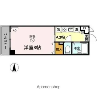 森ビル【3階】の間取り