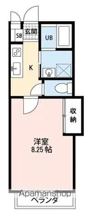 コンフォート・登戸【2階】の間取り