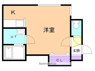 アルト・カンパーレ【105号室】の間取り