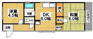 第一大朋マンション【303号室】の間取り