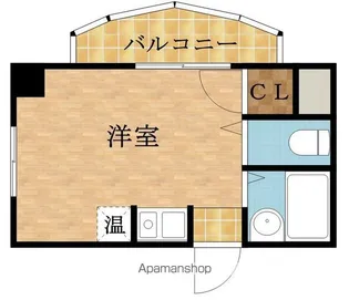有馬パレス千林【3階】の間取り