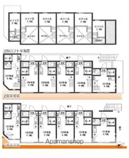 アーバンプレイス学芸大学【102号室】の間取り