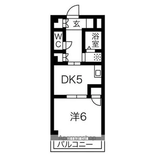 タウンM&E【A-301号室】の間取り
