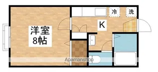 プリムローズ【106号室】の間取り