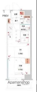 ハーモニーレジデンス東京サウス大塚【9階】の間取り