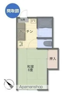 シャインハイツ【1階】の間取り