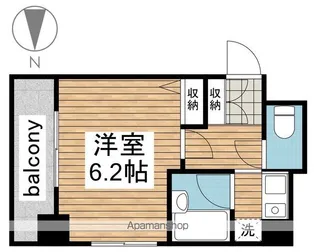 コアパレス常葉6【2階】の間取り