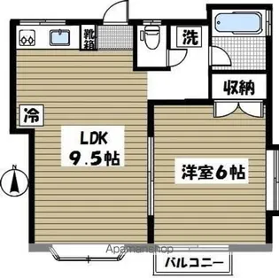 ベルメゾン壱番館【1階】の間取り