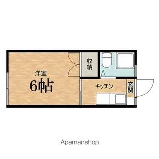 ささせハイム【2階】の間取り