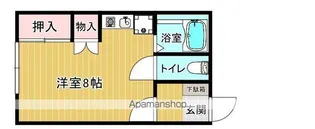 Leeコーポ【103号室】の間取り