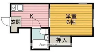 JPアパートメント豊中Ⅳ【2階】の間取り