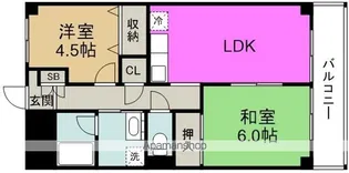 ブルームコート【2階】の間取り