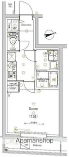 シャンファーレ東京ノース【4階】の間取り