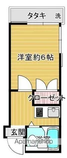 グレースコート【102号室】の間取り