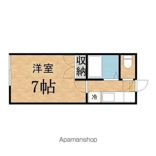 コーポワイズ【103号室】の間取り
